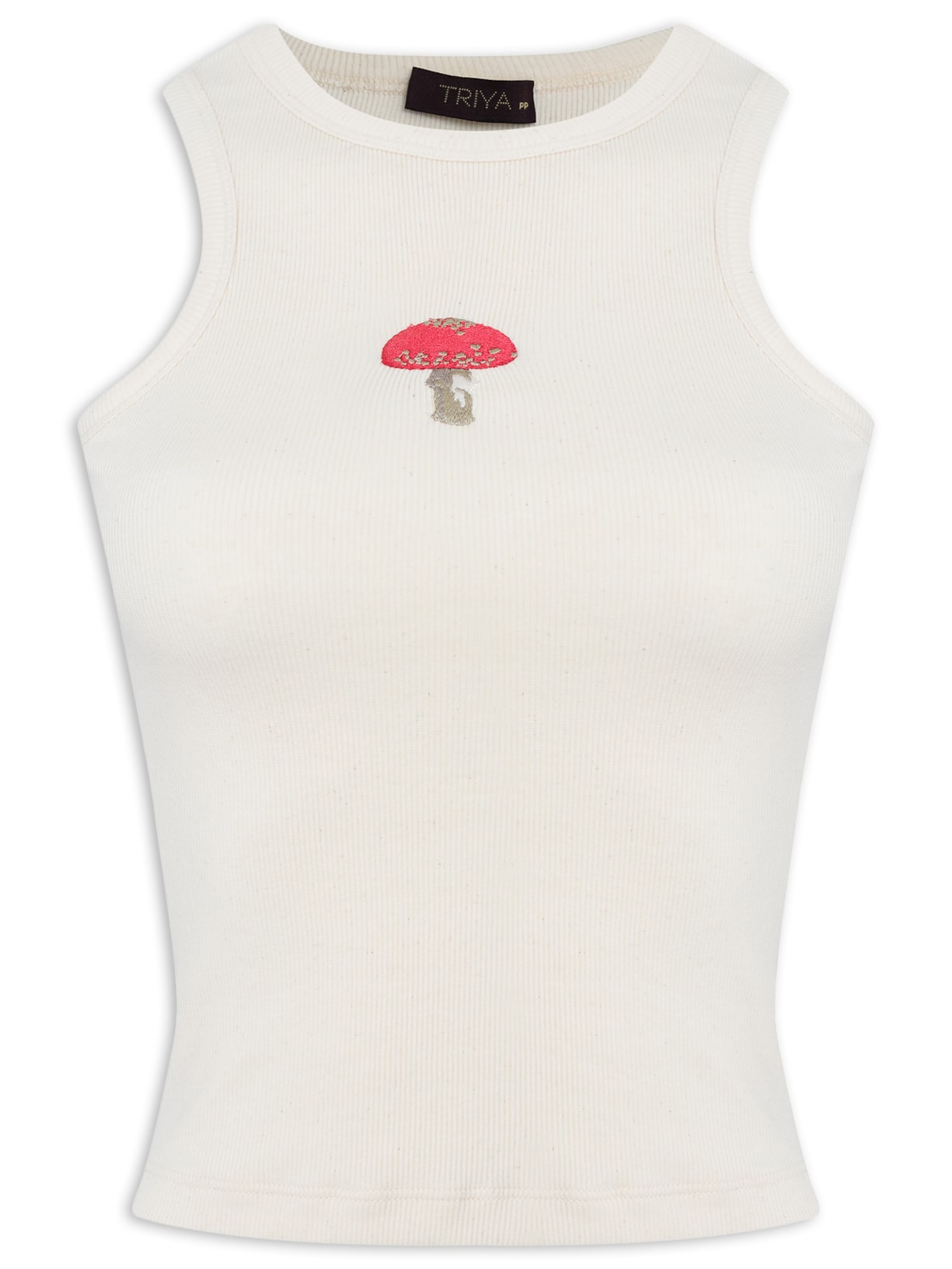 Regata Feminina Cogumelo - Off White