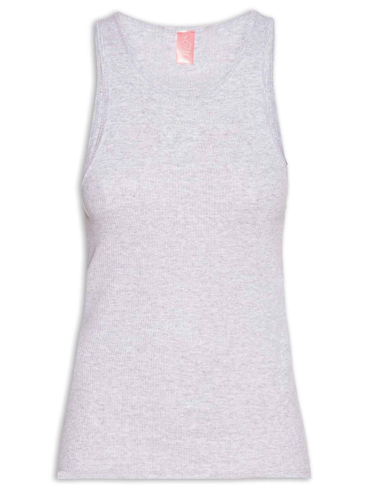 Regata Feminina Colorido Por Natureza - Cinza