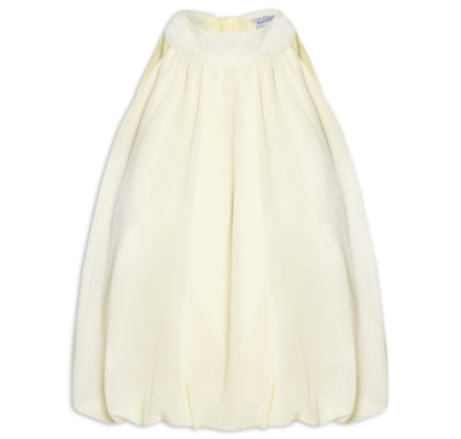 Regata Feminina Com Amarração - Amarelo