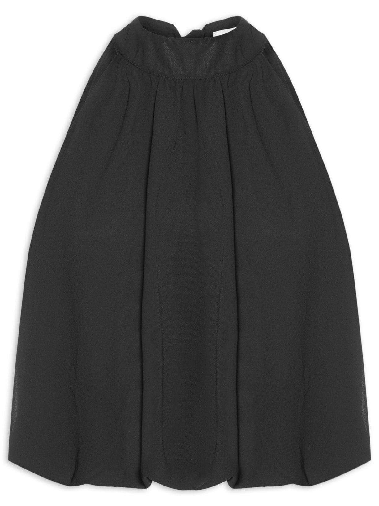 Regata Feminina Com Amarração - Preto