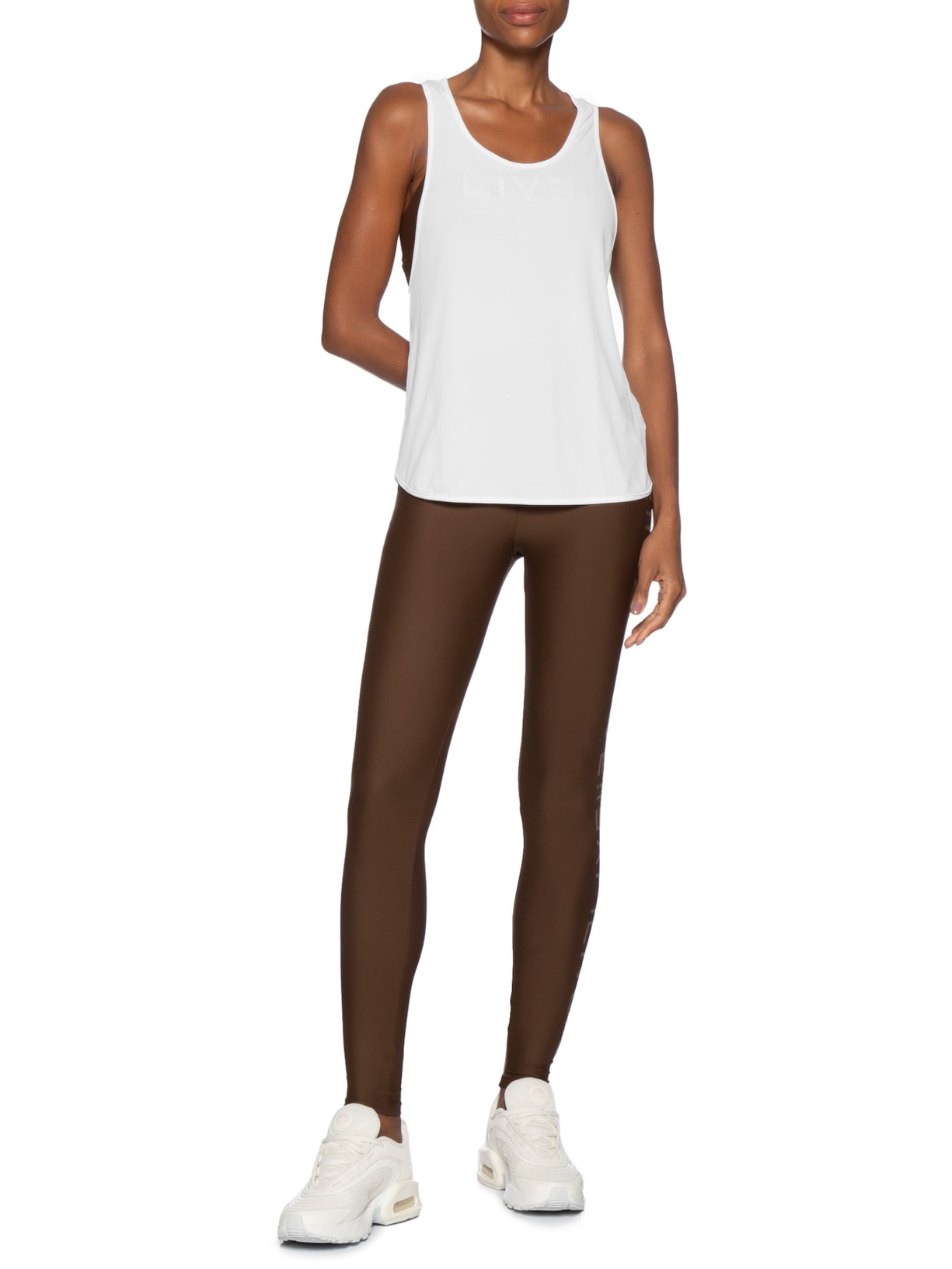 Regata Feminina Comfort Branco Live!