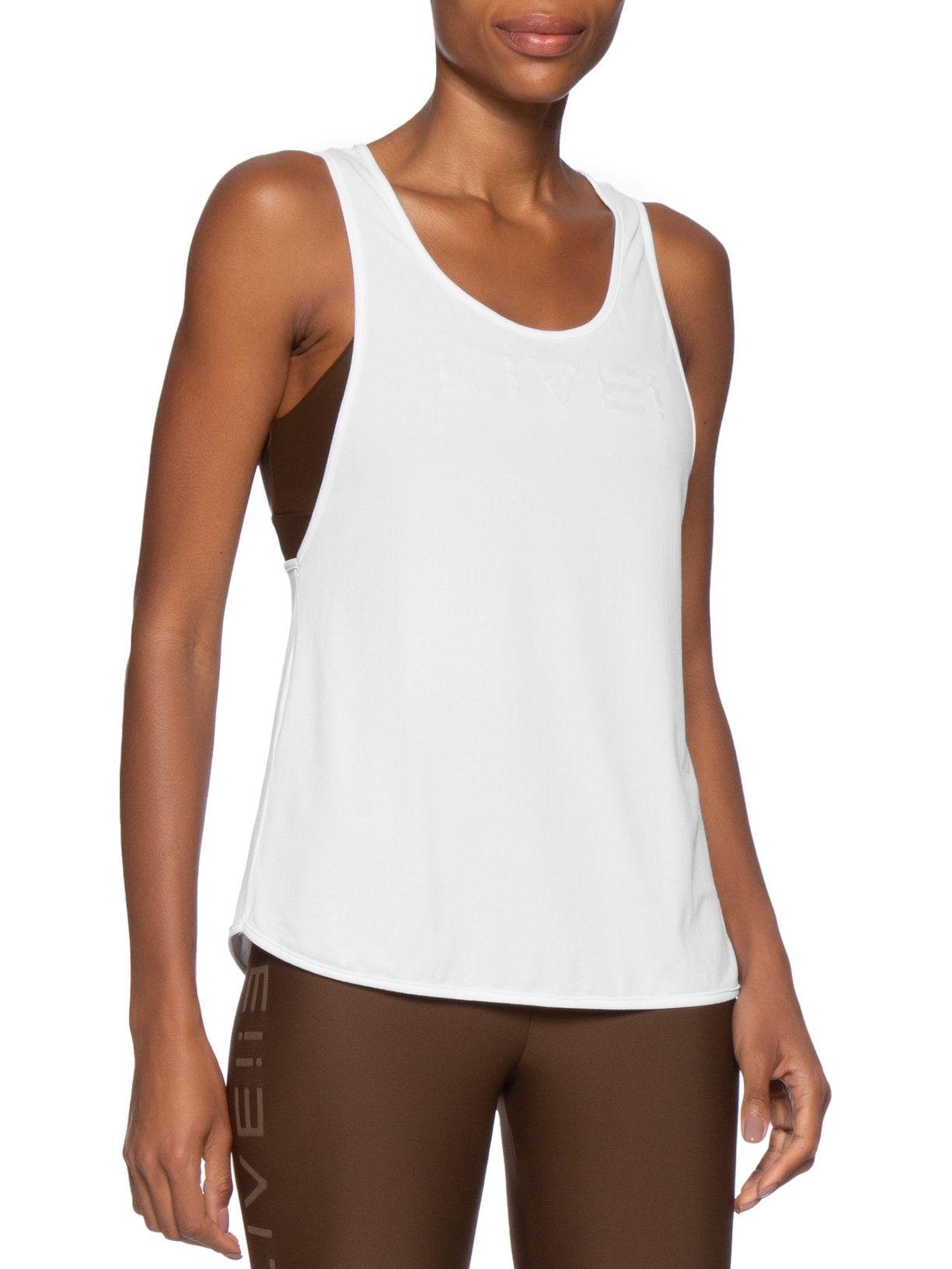 Regata Feminina Comfort Branco Live!