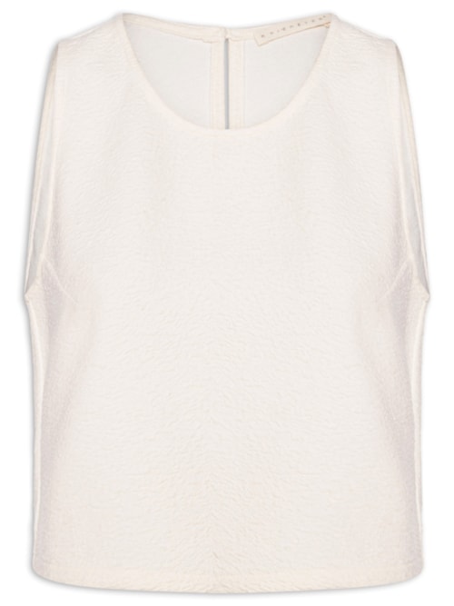 Regata Feminina Corrente - Off White