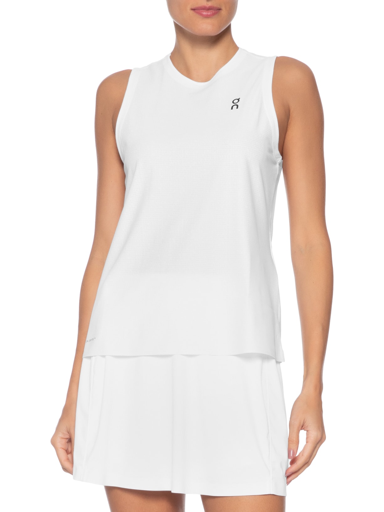 Regata Feminina Court Tank 2 Branco On Running