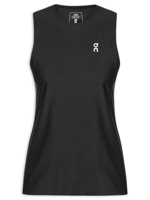 Regata Feminina Court Tank 2 - Preto