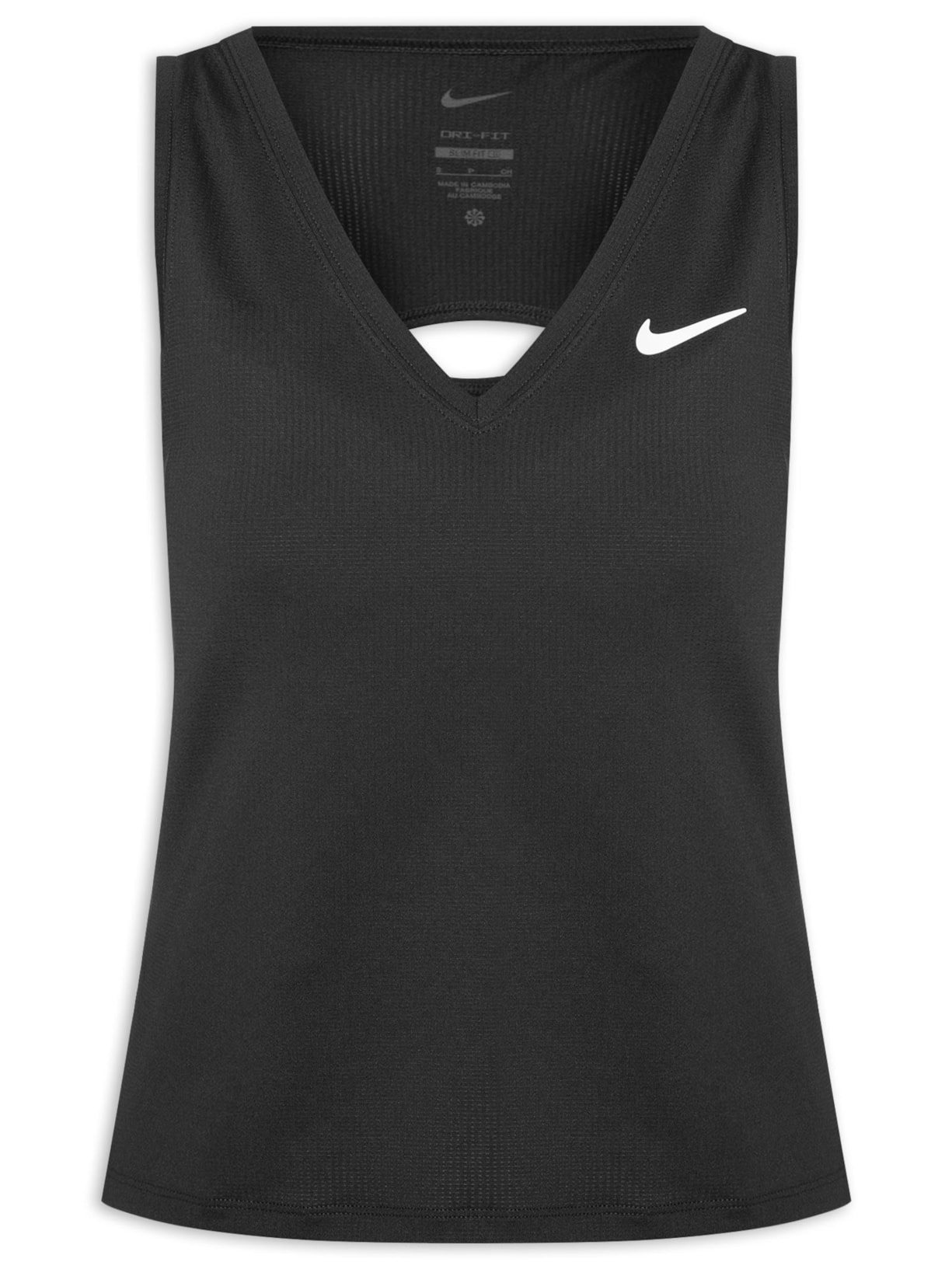 Regata Feminina Court Victory - Preto