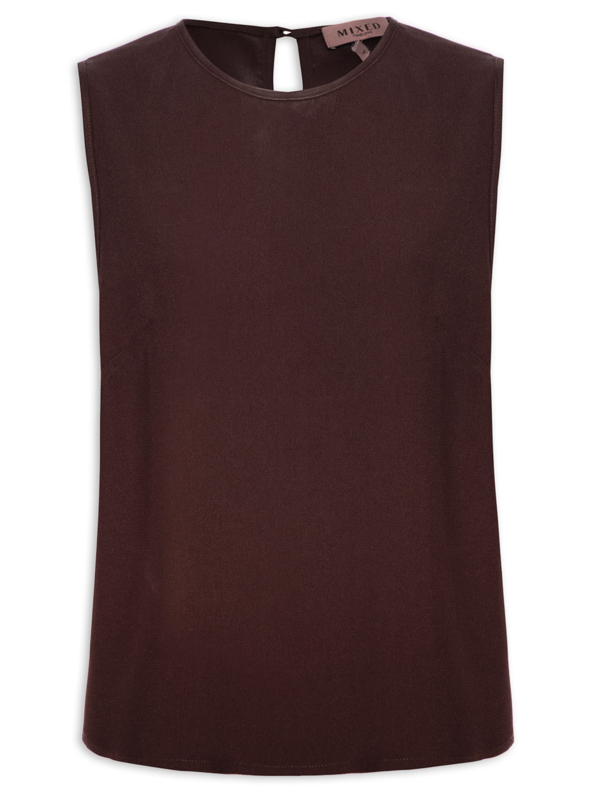 Regata Feminina Cream - Marrom