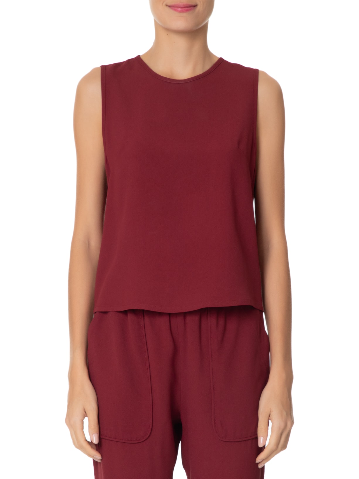 Regata Feminina Cream  Vermelho Mixed