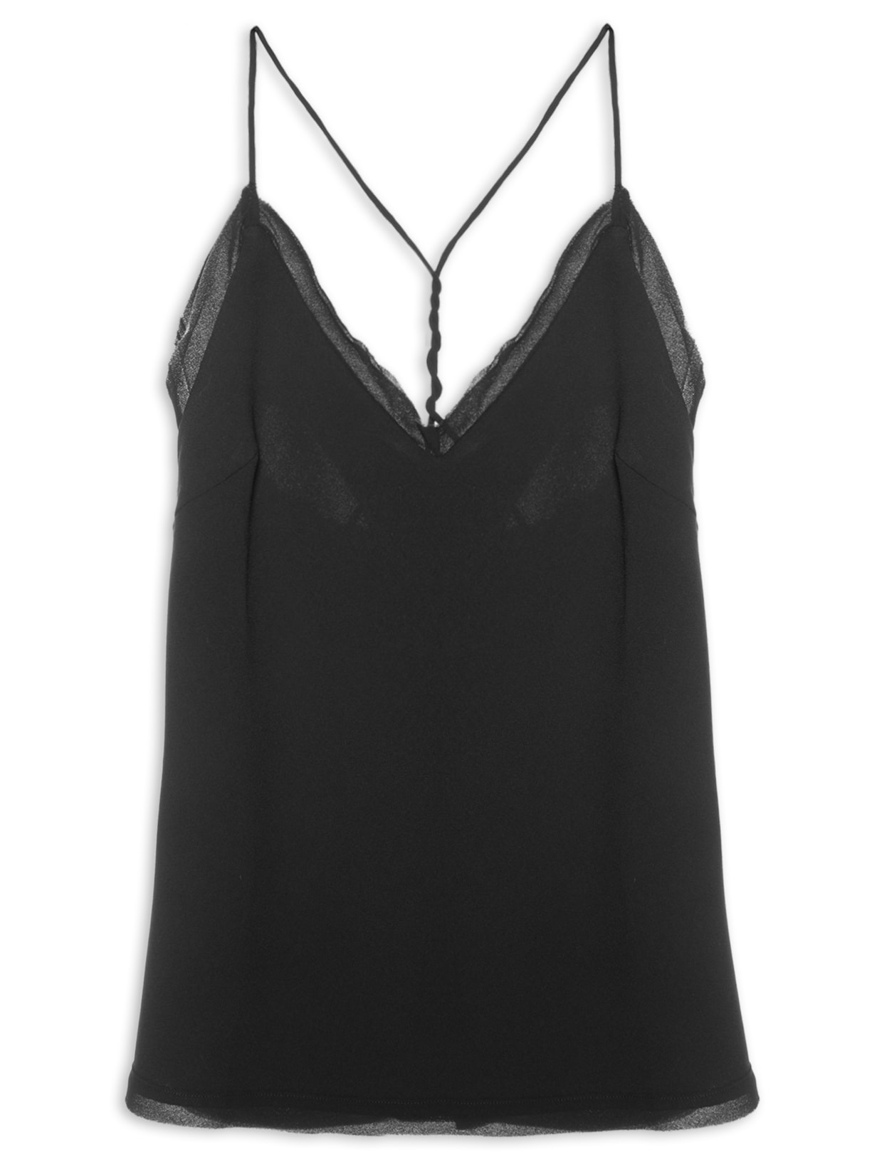 Regata Feminina Crepe Nó – Preto Animale Jeans