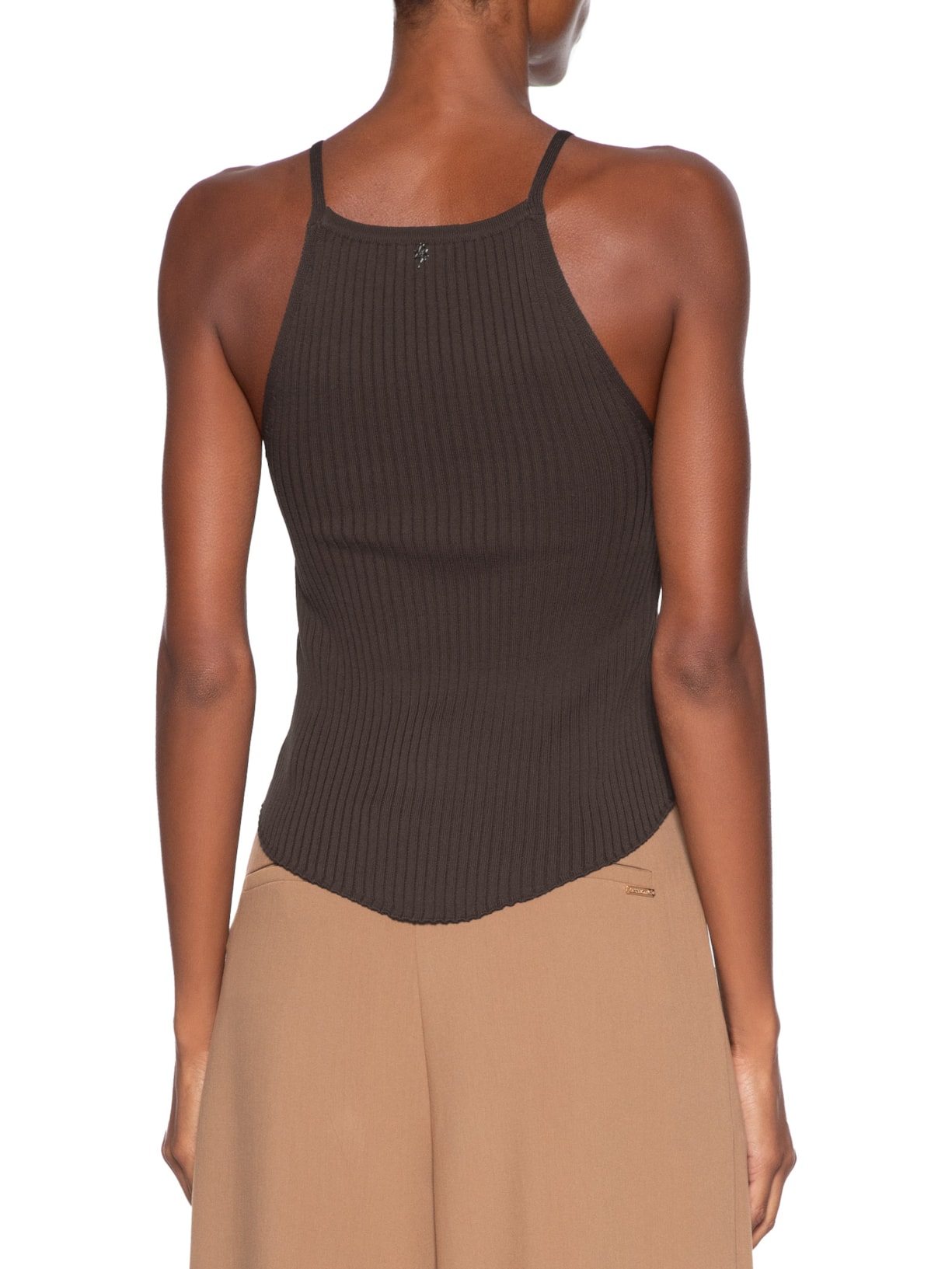 Regata Feminina Cris Marrom Le Lis