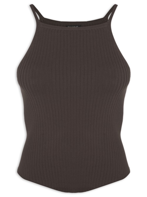 Regata Feminina Cris - Marrom
