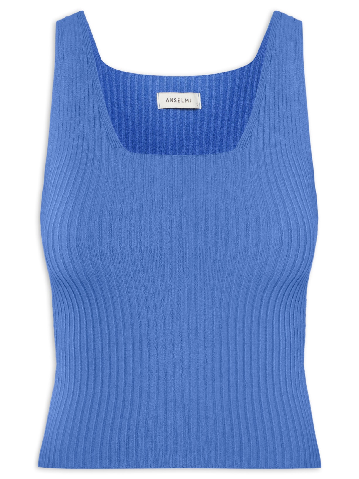 Regata Feminina Cropped - Azul