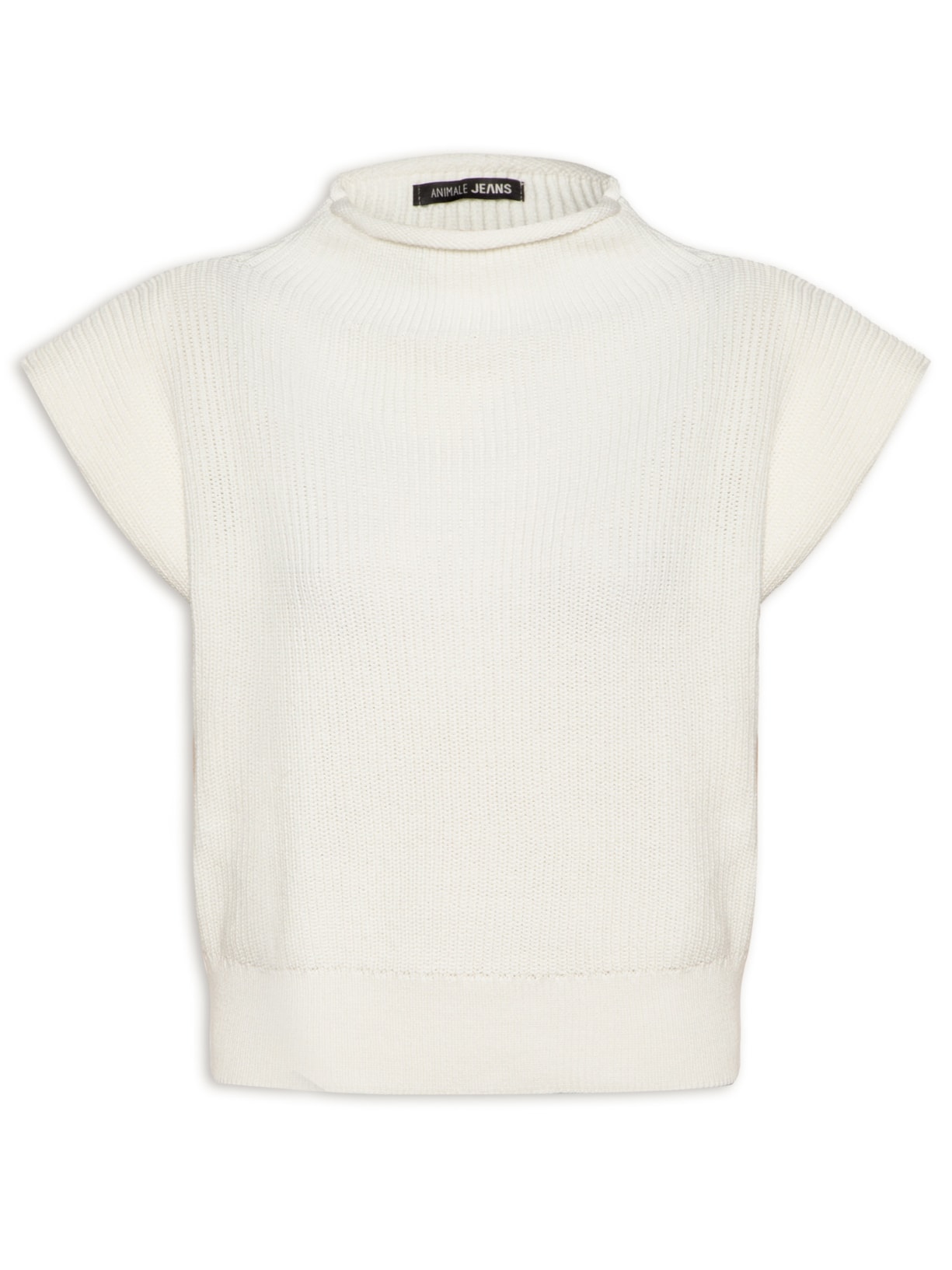 Regata Feminina De Tricot - Branco