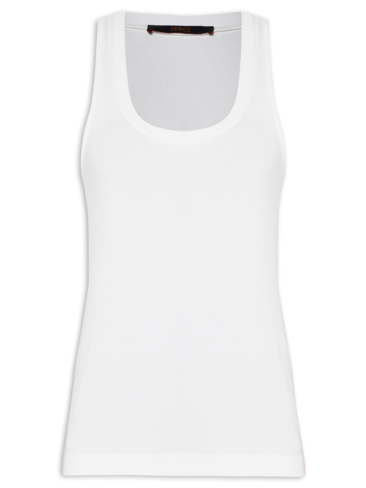 Regata Feminina Decote Debrum - Branco
