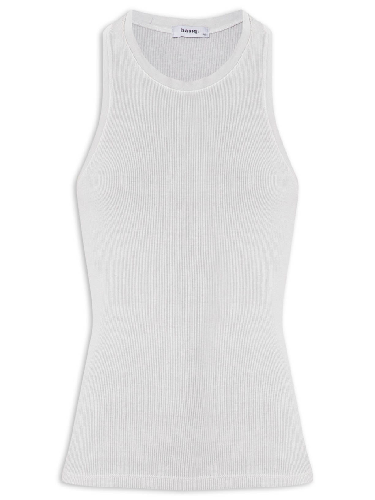 Regata Feminina Decote Nadador - Cinza