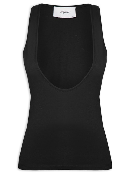 Regata Feminina Deep Cut Lightweight - Preto