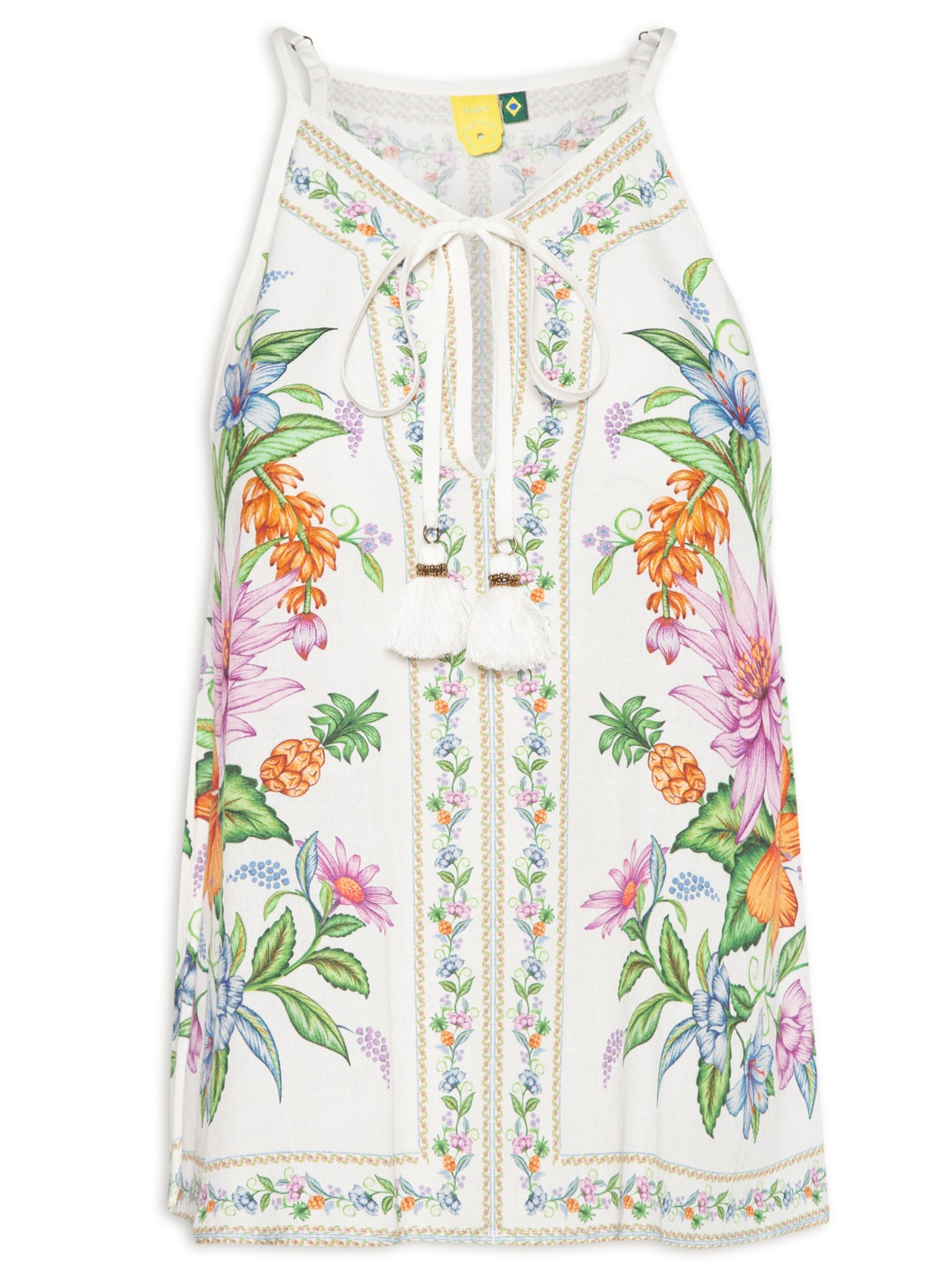 Regata Feminina Delicadeza De Fruta - Off White