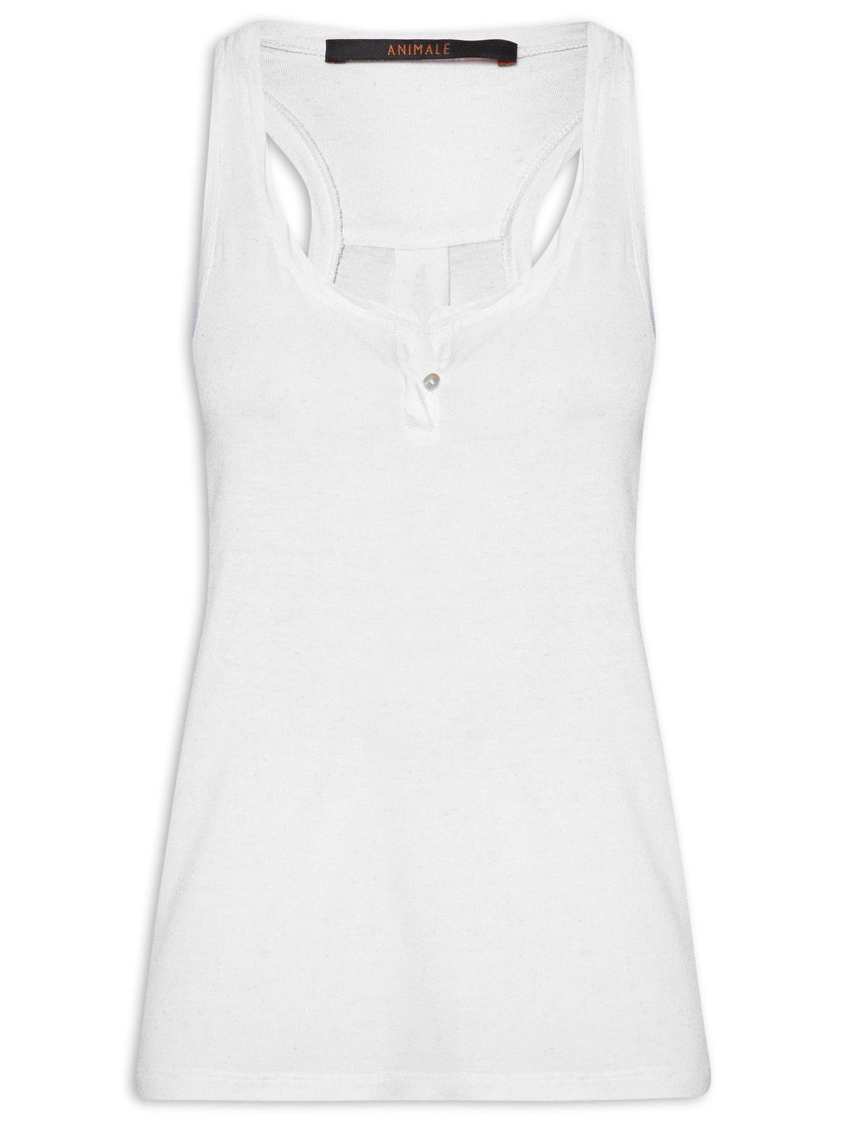 Regata Feminina Desconstruída - Branco