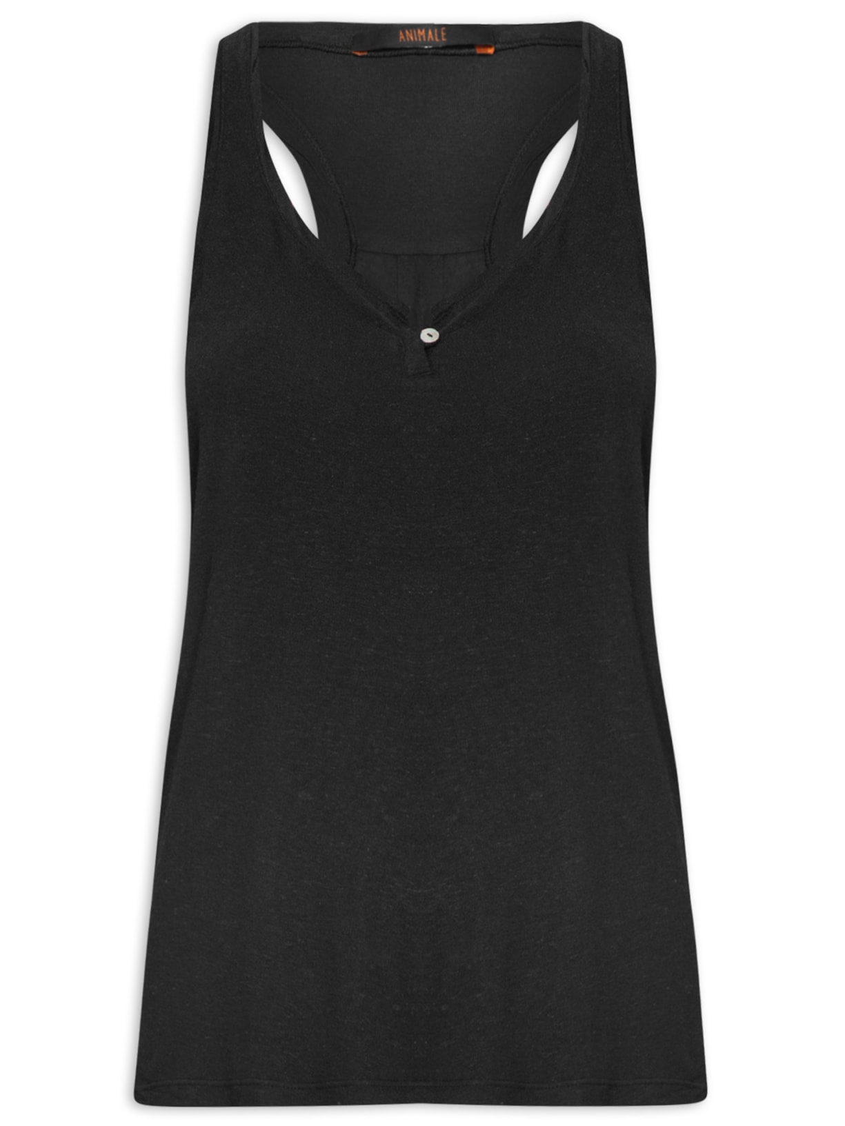 Regata Feminina Desconstruída - Preto