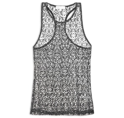 Regata Feminina Devore Lais - Preto