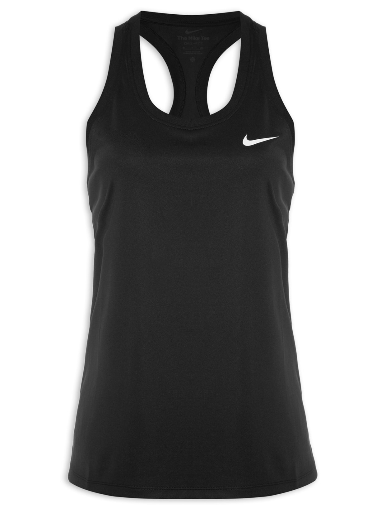 Regata Feminina Df Tank Rlgd Rbk Lbr Preto Nike