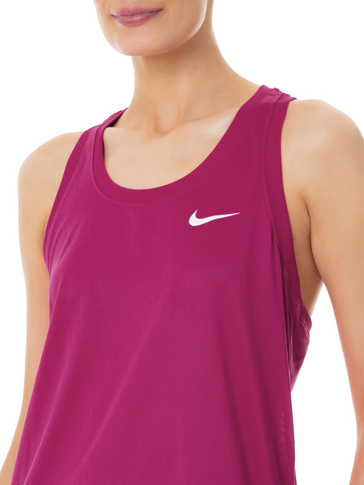 Regata Feminina Dri-Fit Rosa Nike