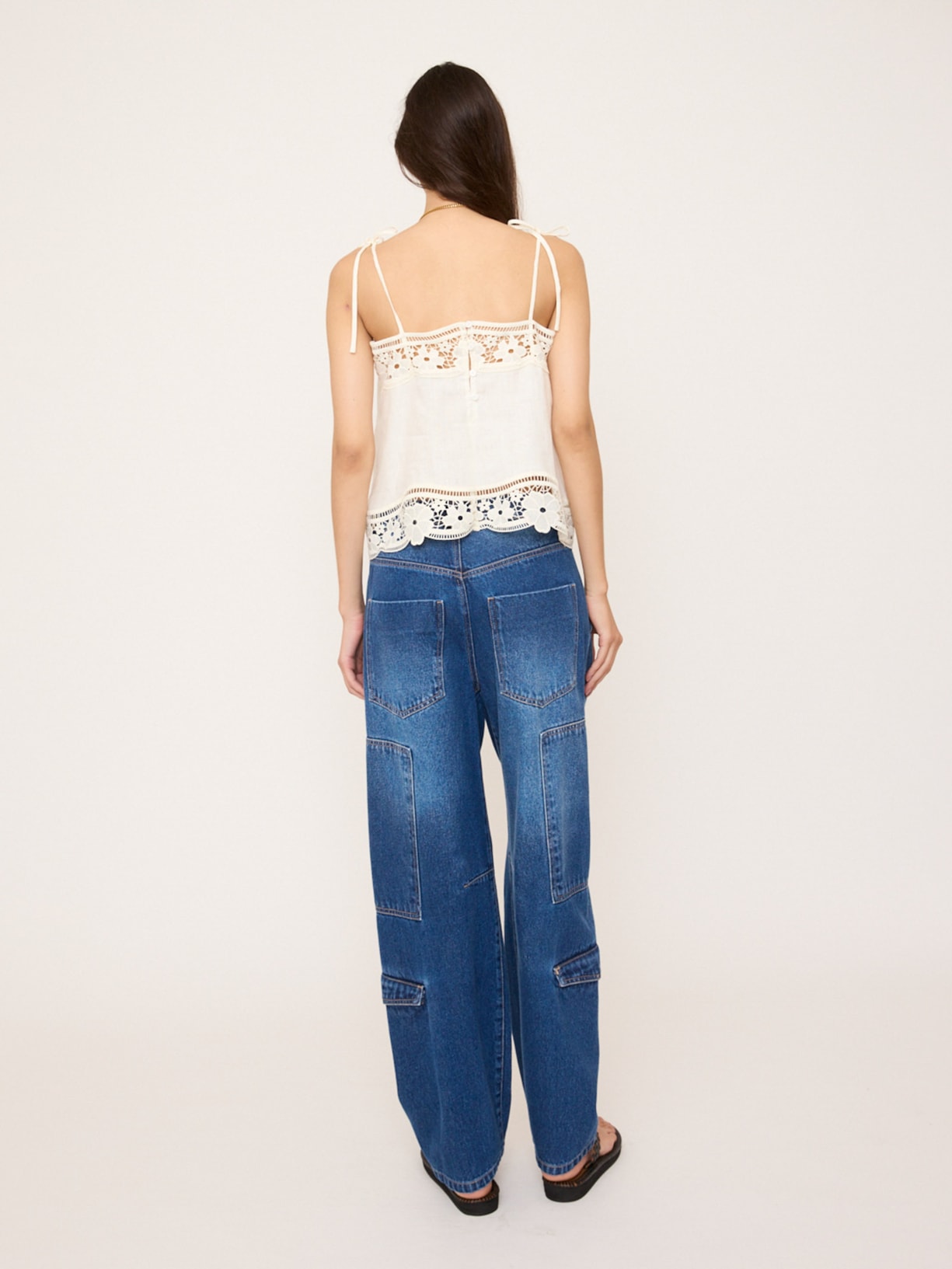 Regata Feminina Drift Linen V27 Off White Mixed