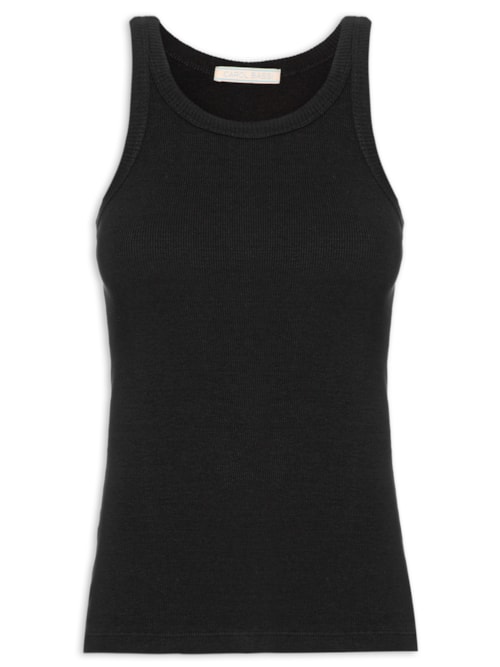 Regata Feminina Elis - Preto