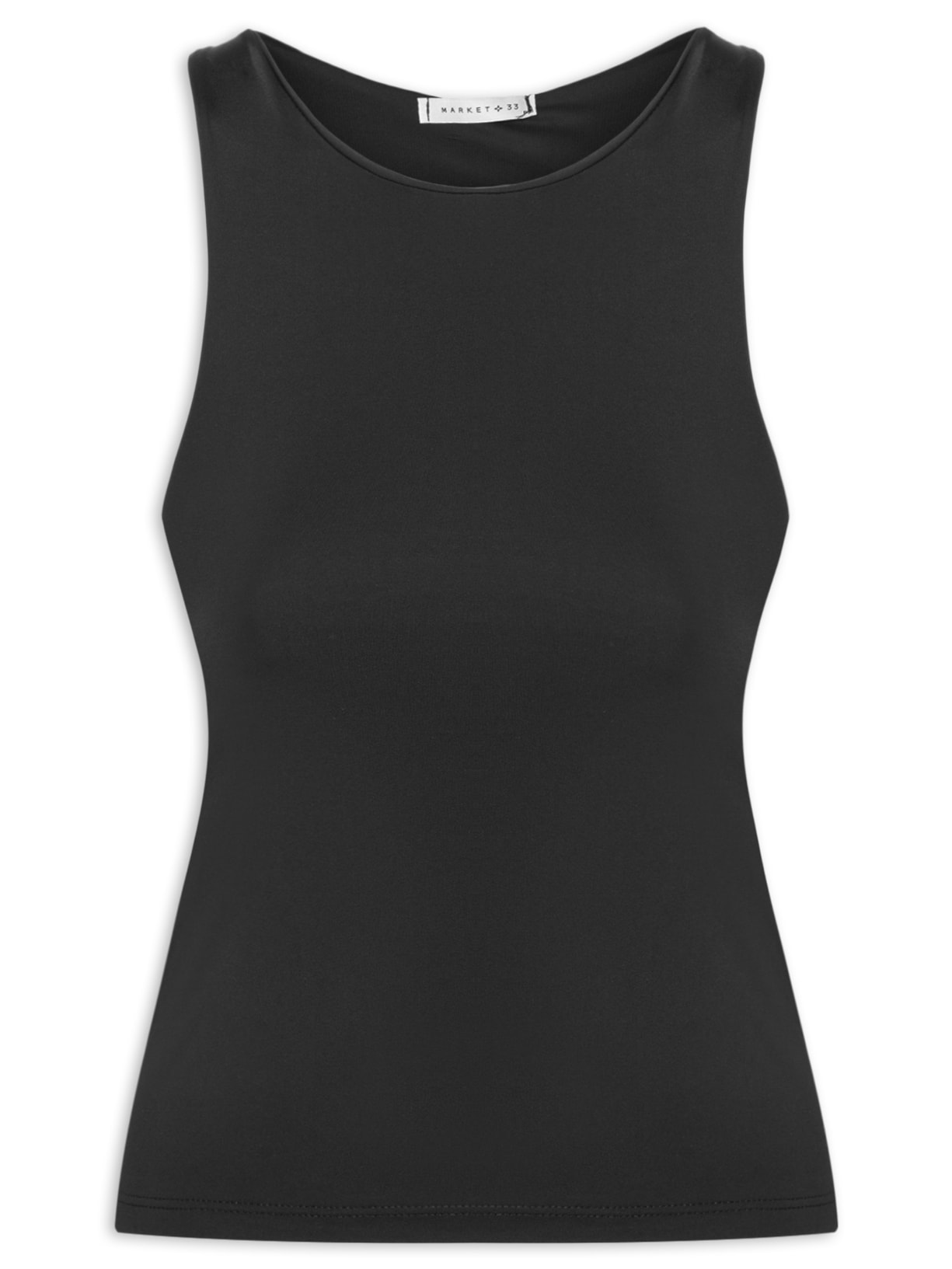 Regata Feminina em Poliamida – Preto
