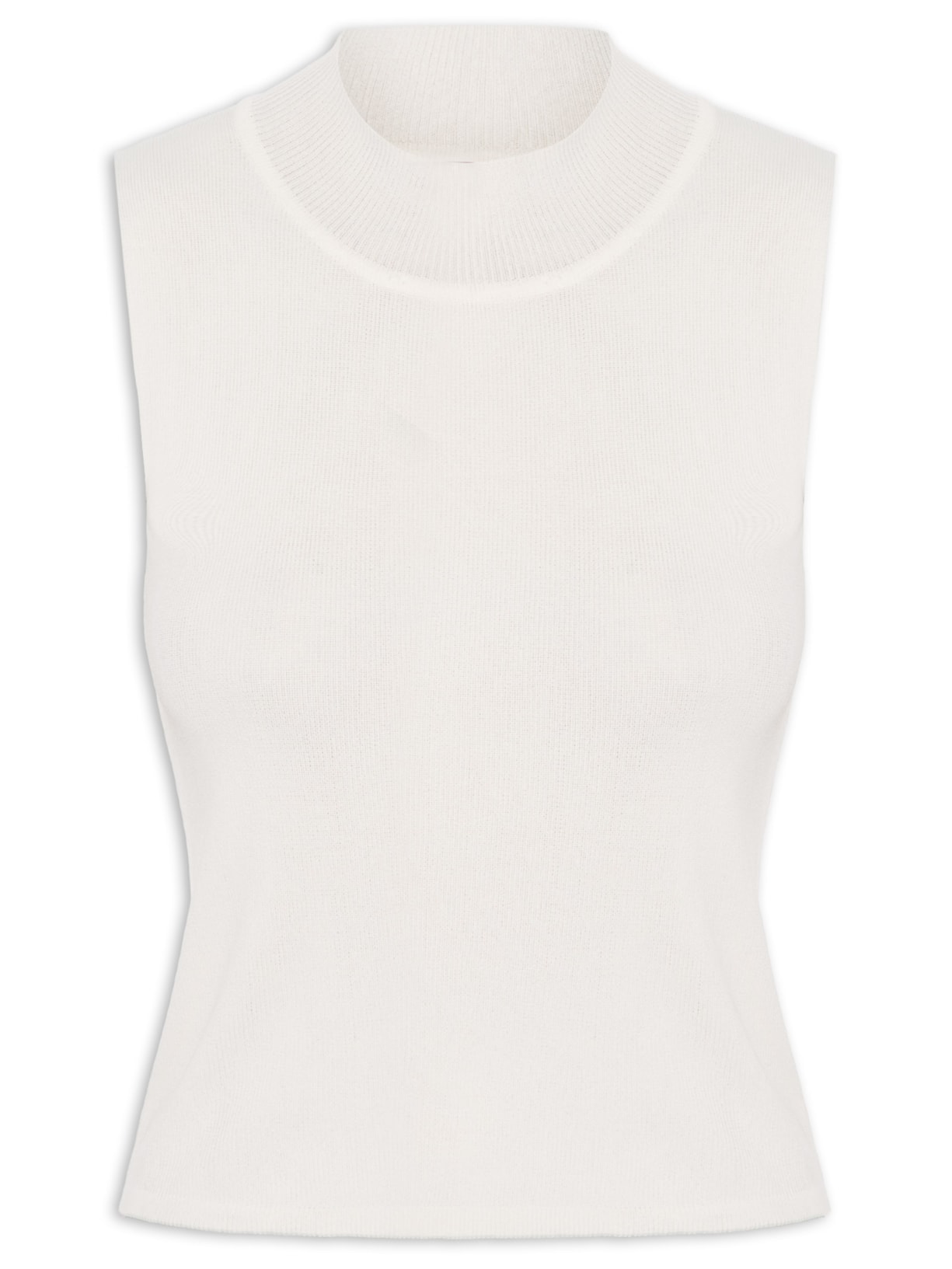 Regata Feminina Em Tricot Bege Market 33