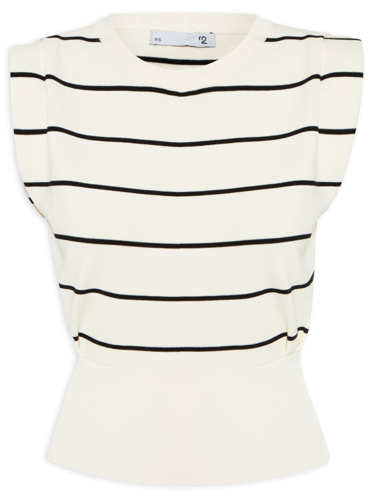 Regata Feminina Em Tricot - Off White