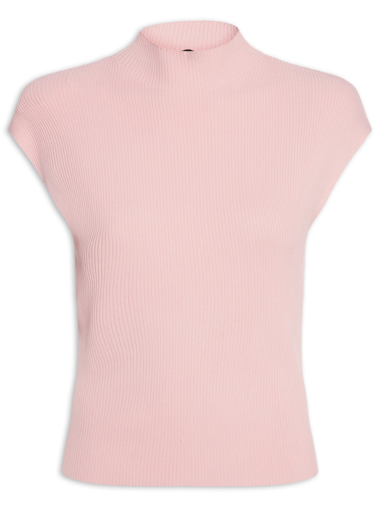 Regata Feminina Em Tricot Rosa Market 33