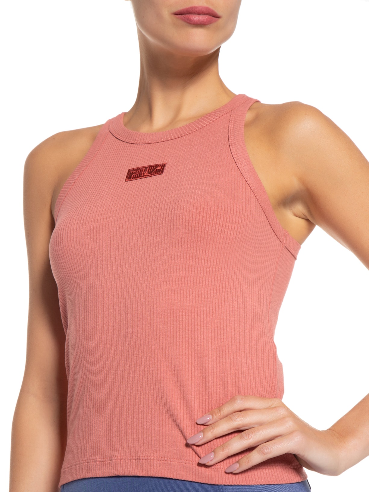 Regata Feminina Essencial Telha Vermelho Fila