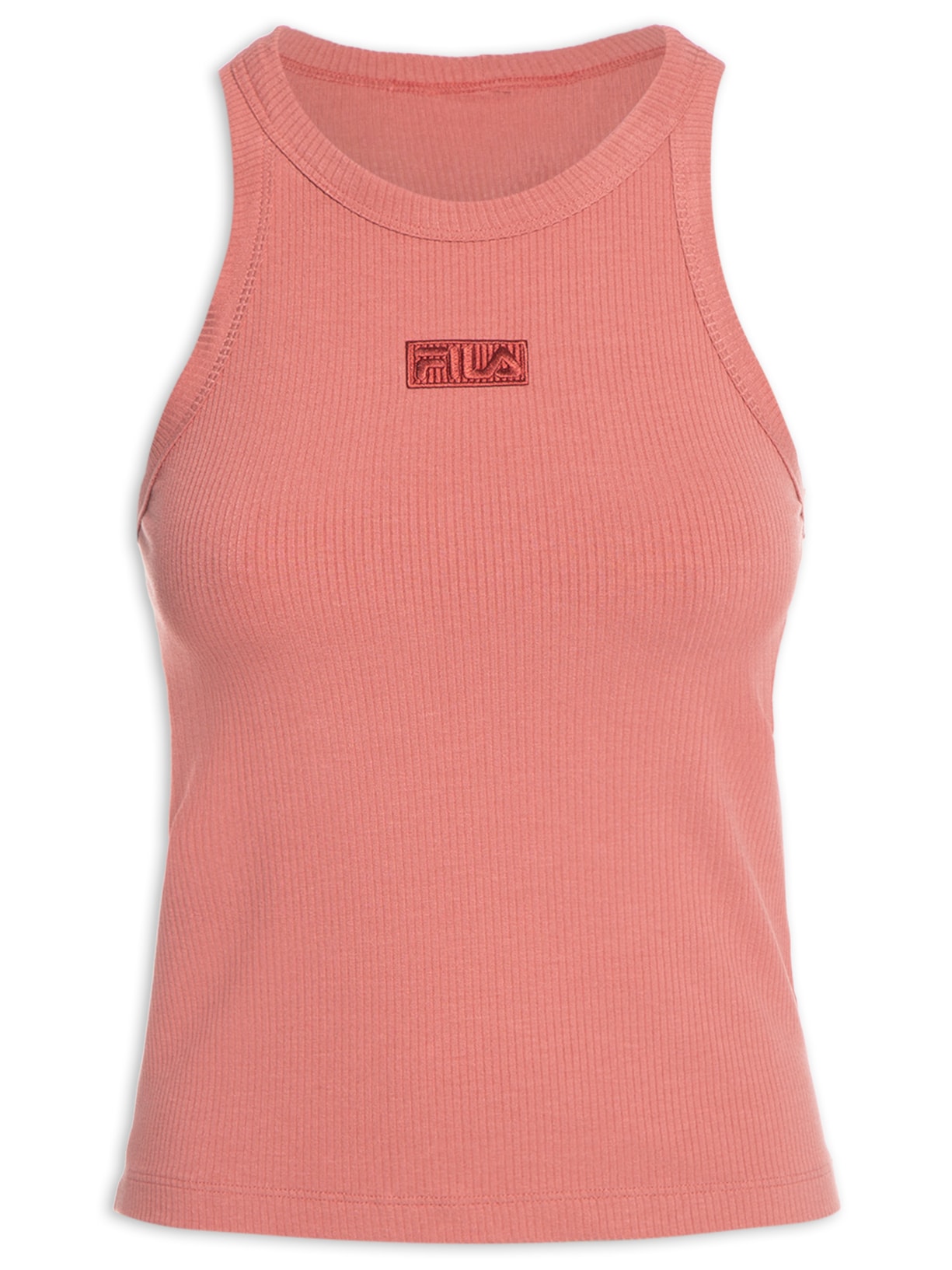 Regata Feminina Essencial Telha - Vermelho