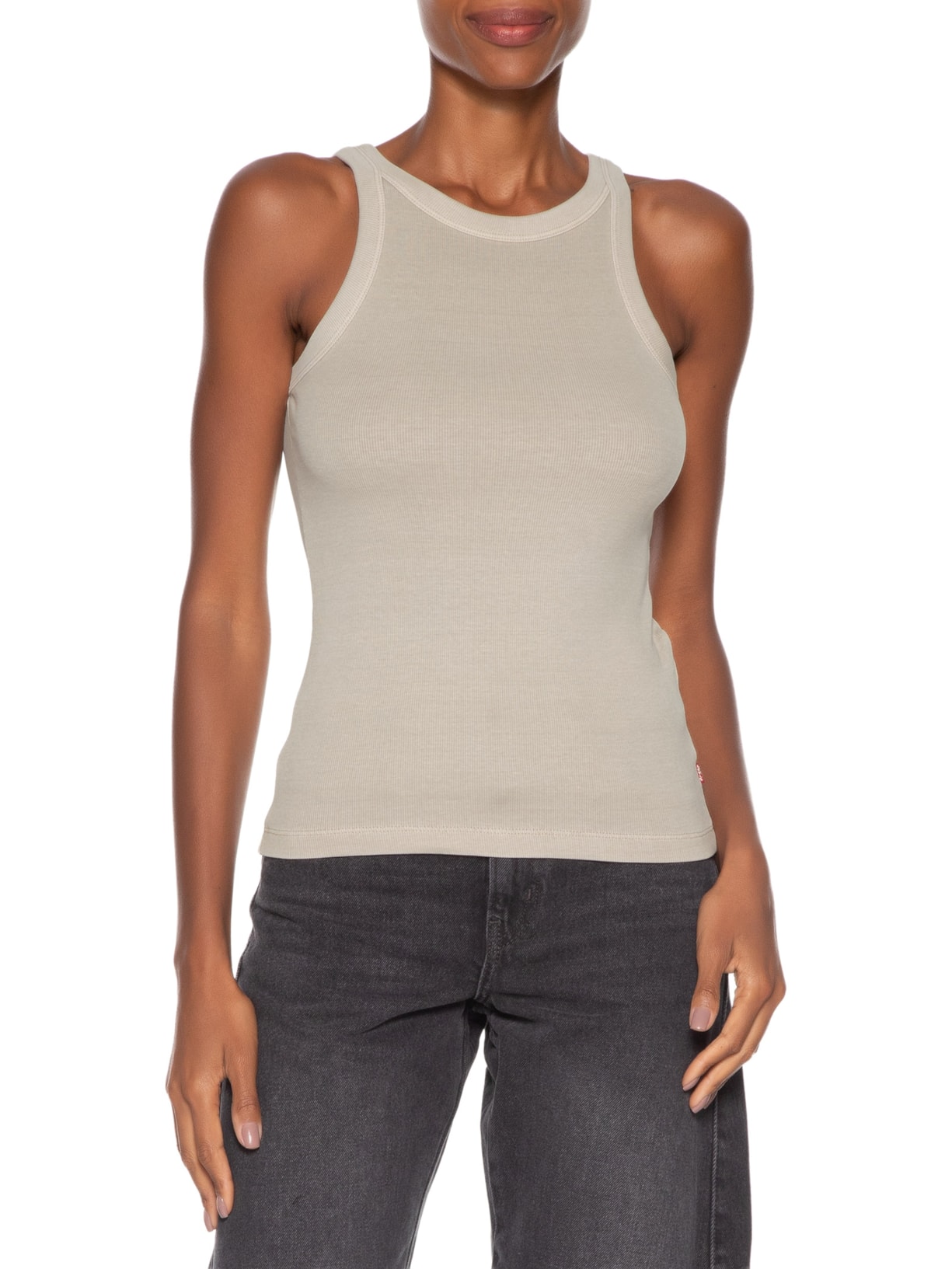 Regata Feminina Essential Racer Tank Bege Levi's