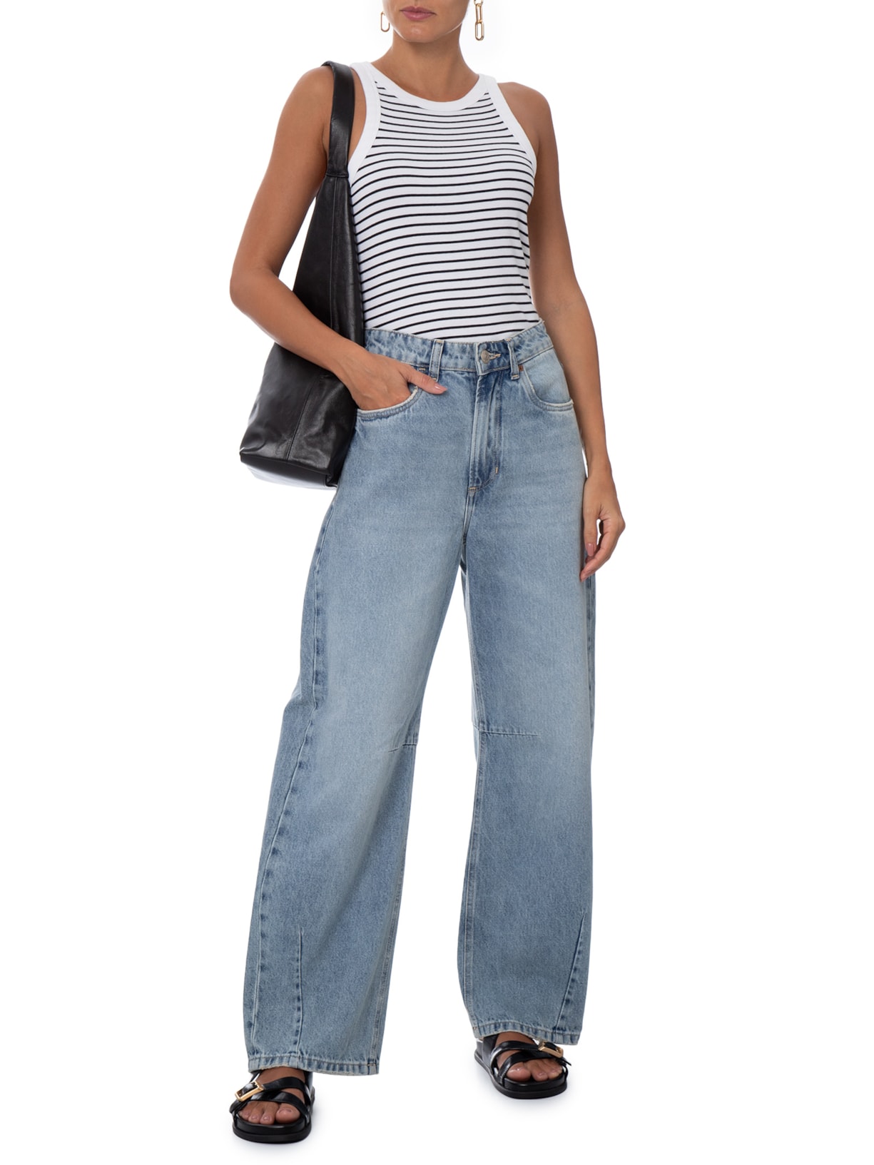 Regata Feminina Essential Racer Tank Branco Levi's