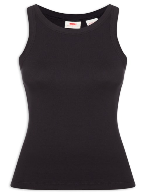 Regata Feminina Essential Racer Tank - Preto