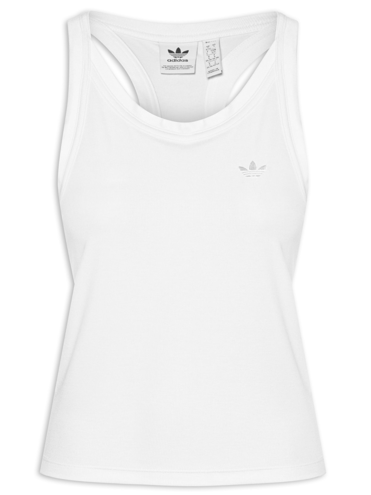 Regata Feminina Essential Top - Branco