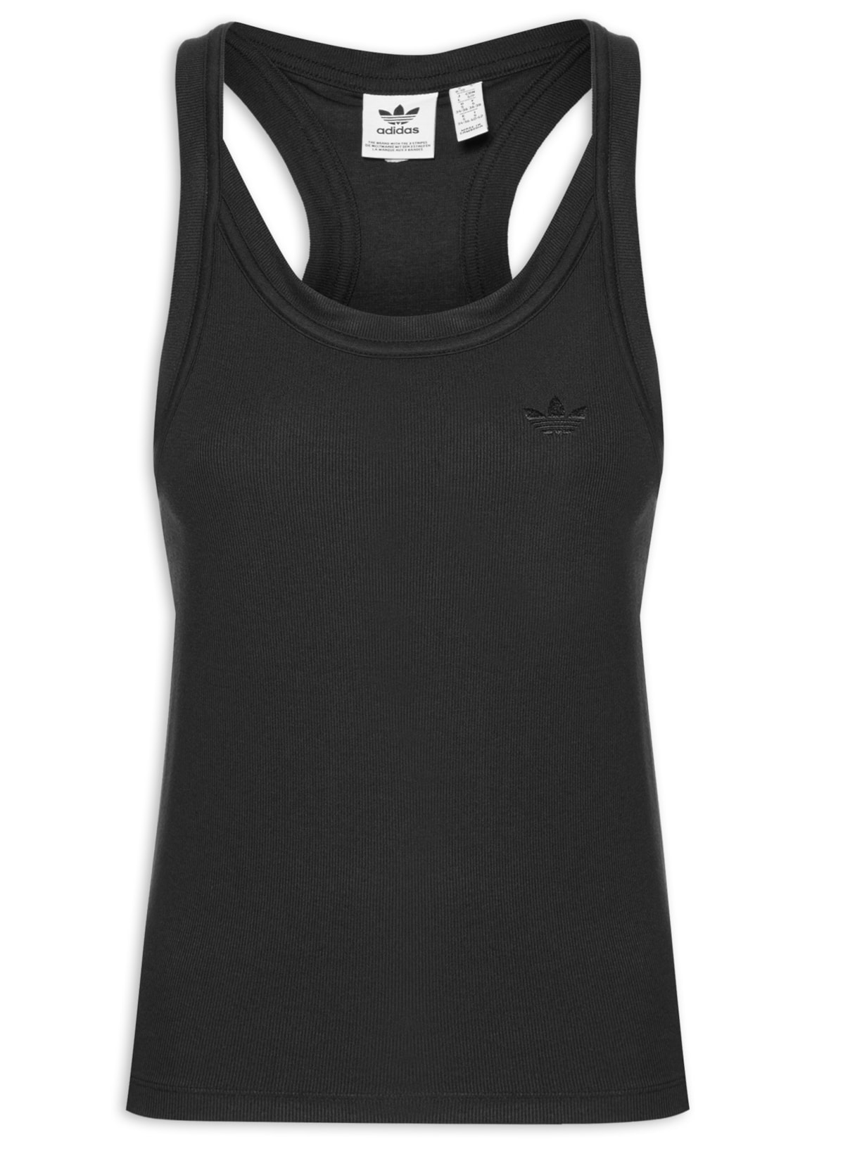 Regata Feminina Essential Top - Preto