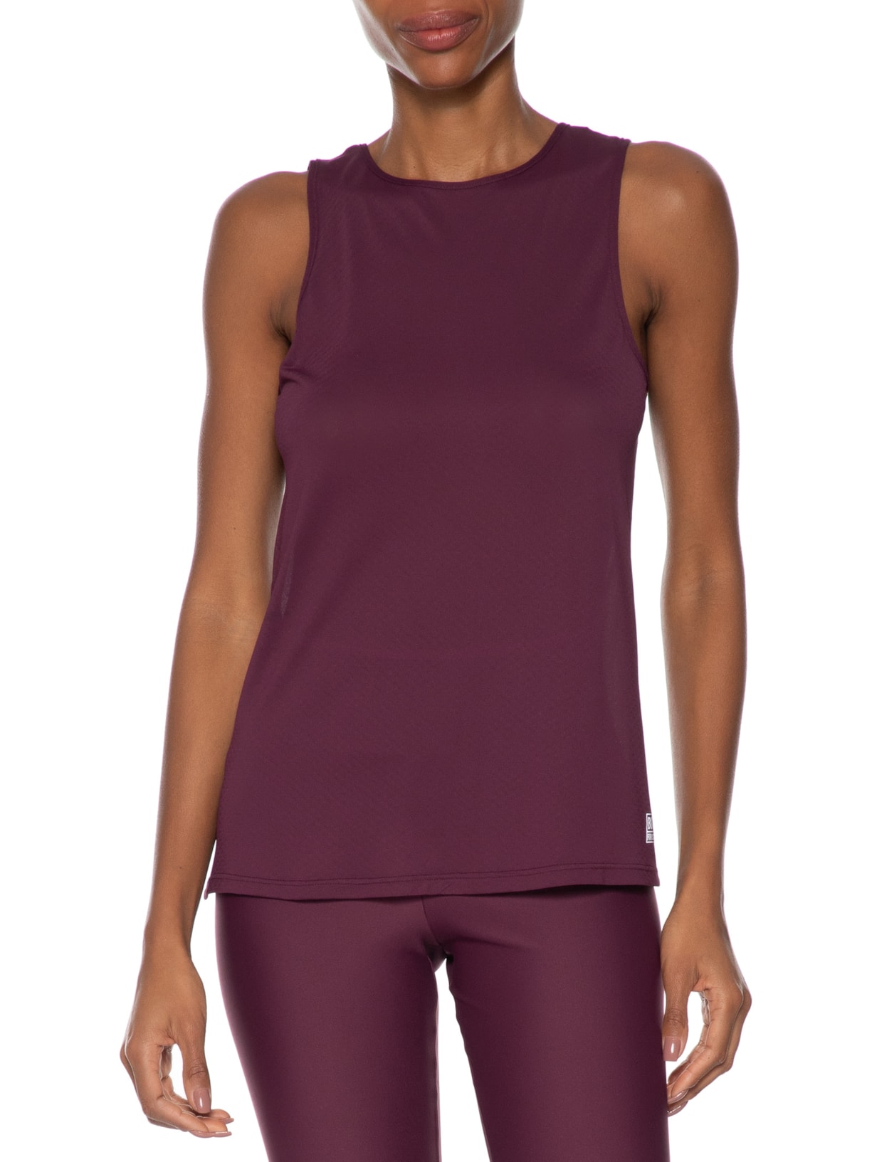 Regata Feminina Essentials Vinho Body For Sure