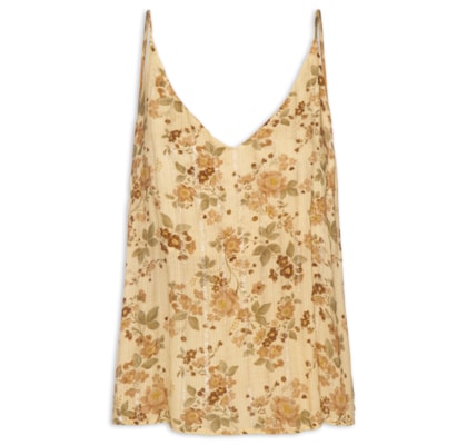 Regata Feminina Estampa Blush - Bege