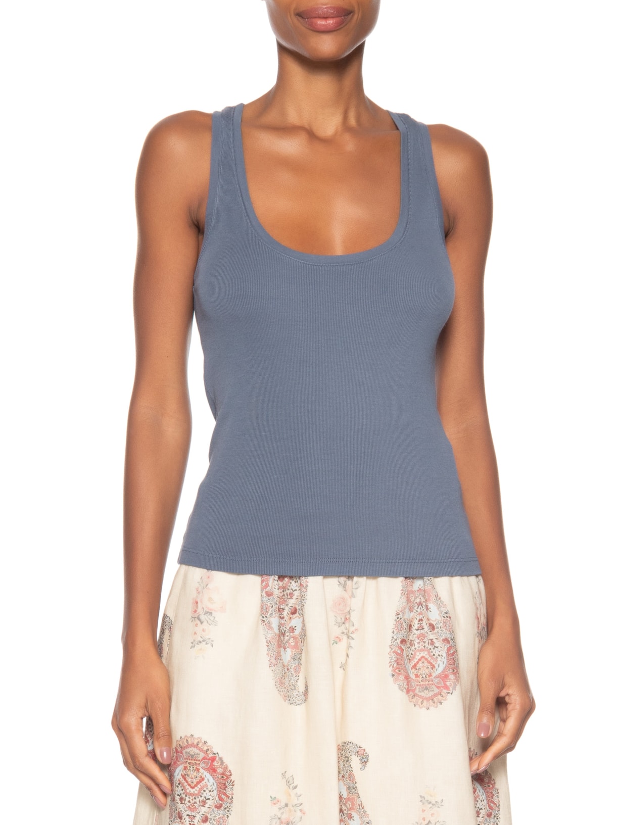 Regata Feminina Estonada Azul Maria Filó