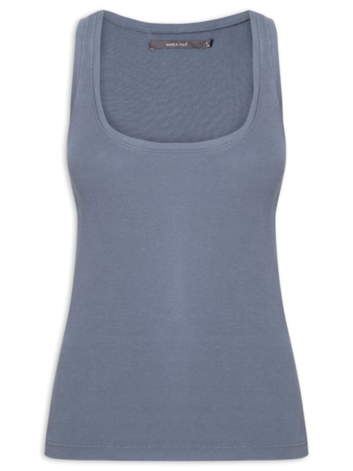 Regata Feminina Estonada - Azul