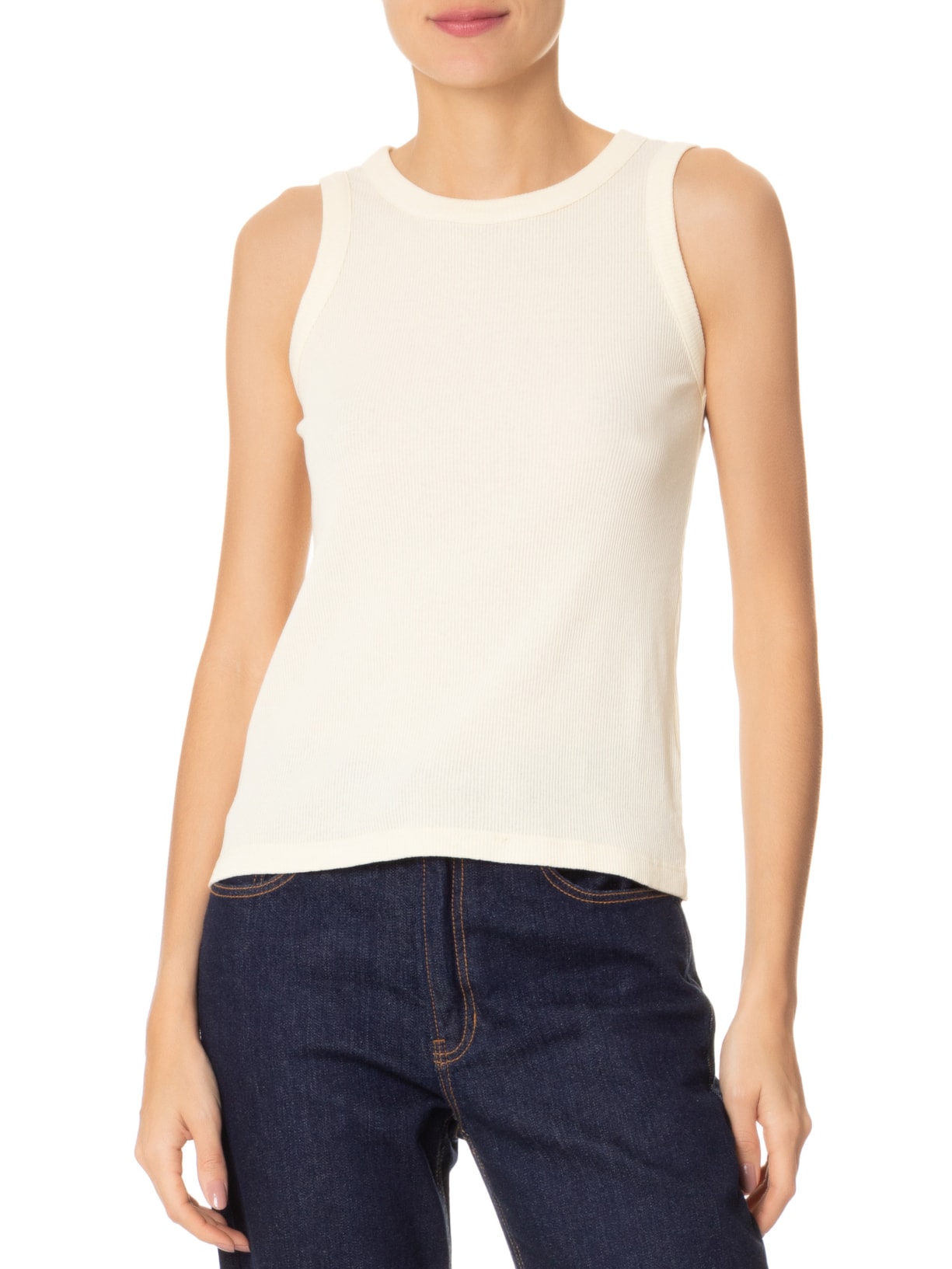 Regata Feminina Eugenia Amarelo Iorane