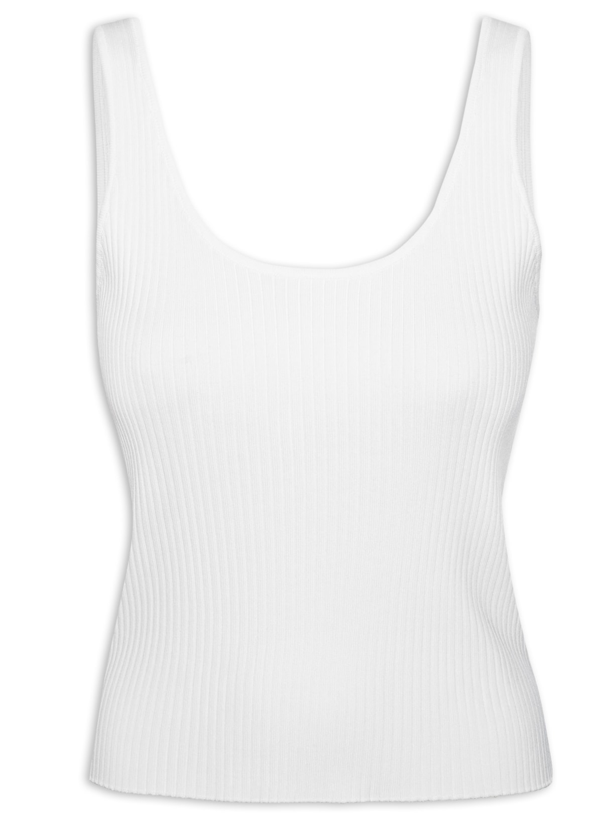 Regata Feminina Fiori - Branco