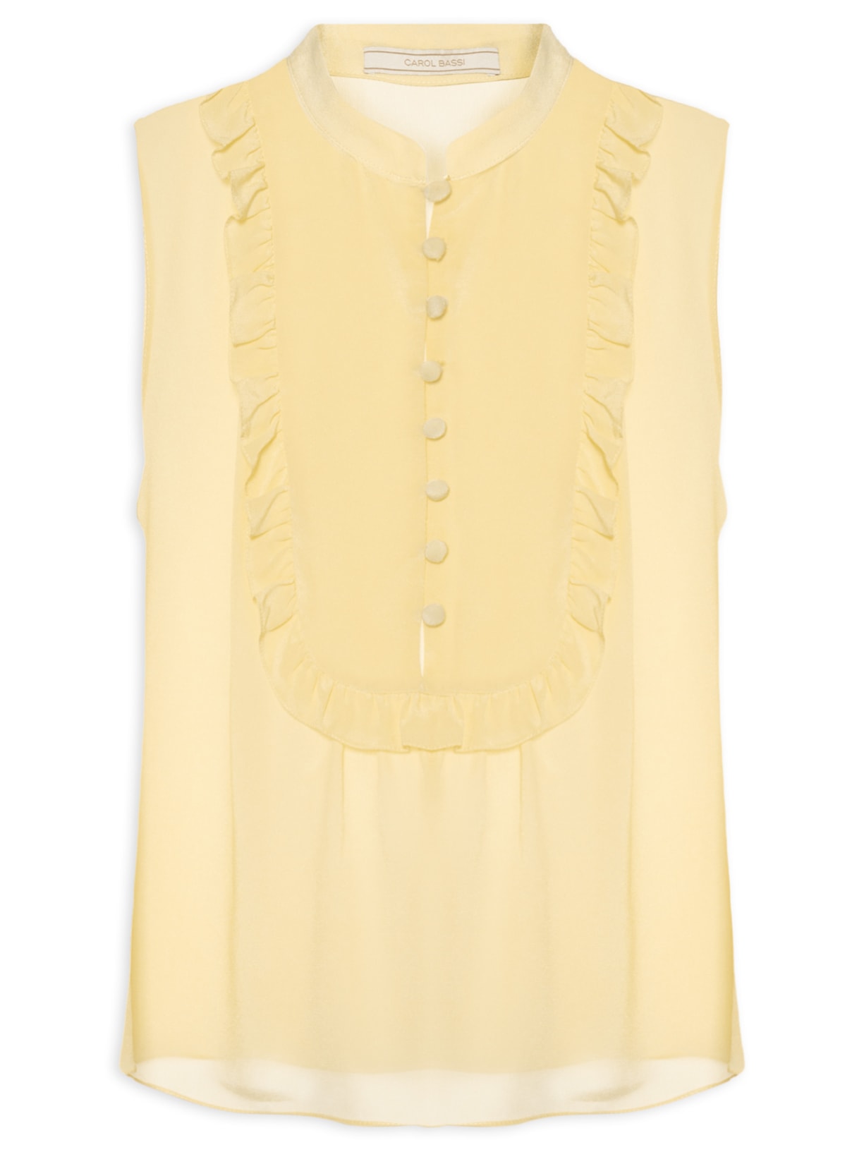 Regata Feminina Gigi – Amarelo Carol Bassi