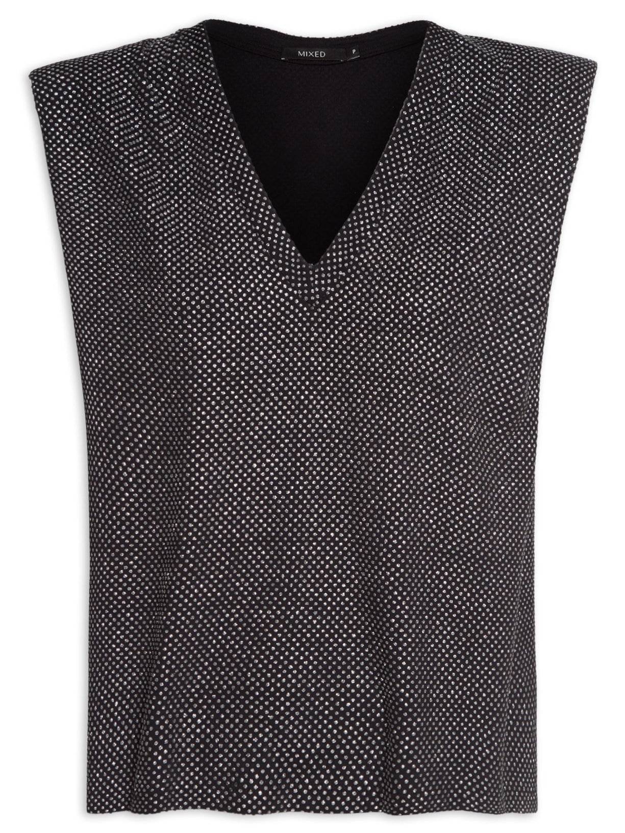 Regata Feminina Glam - Preto