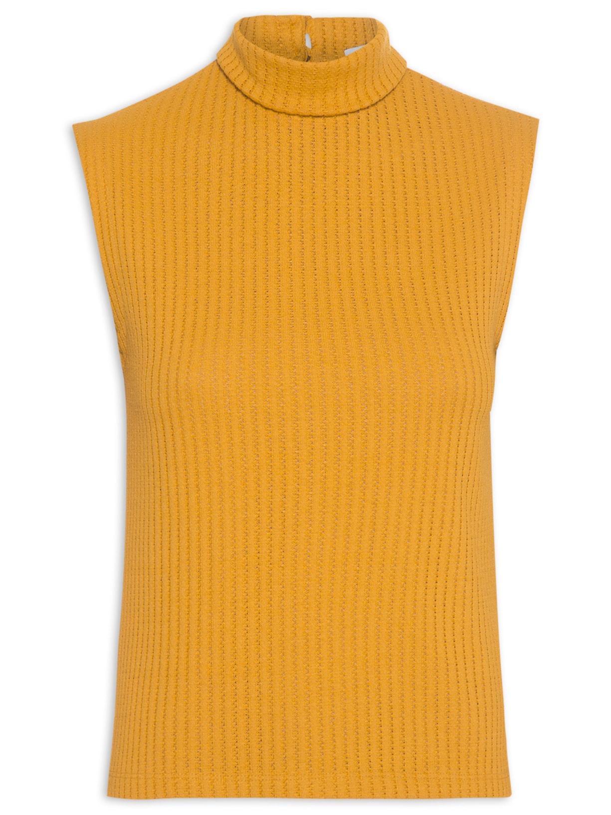Regata Feminina Gola Alta Amarelo '2Essential