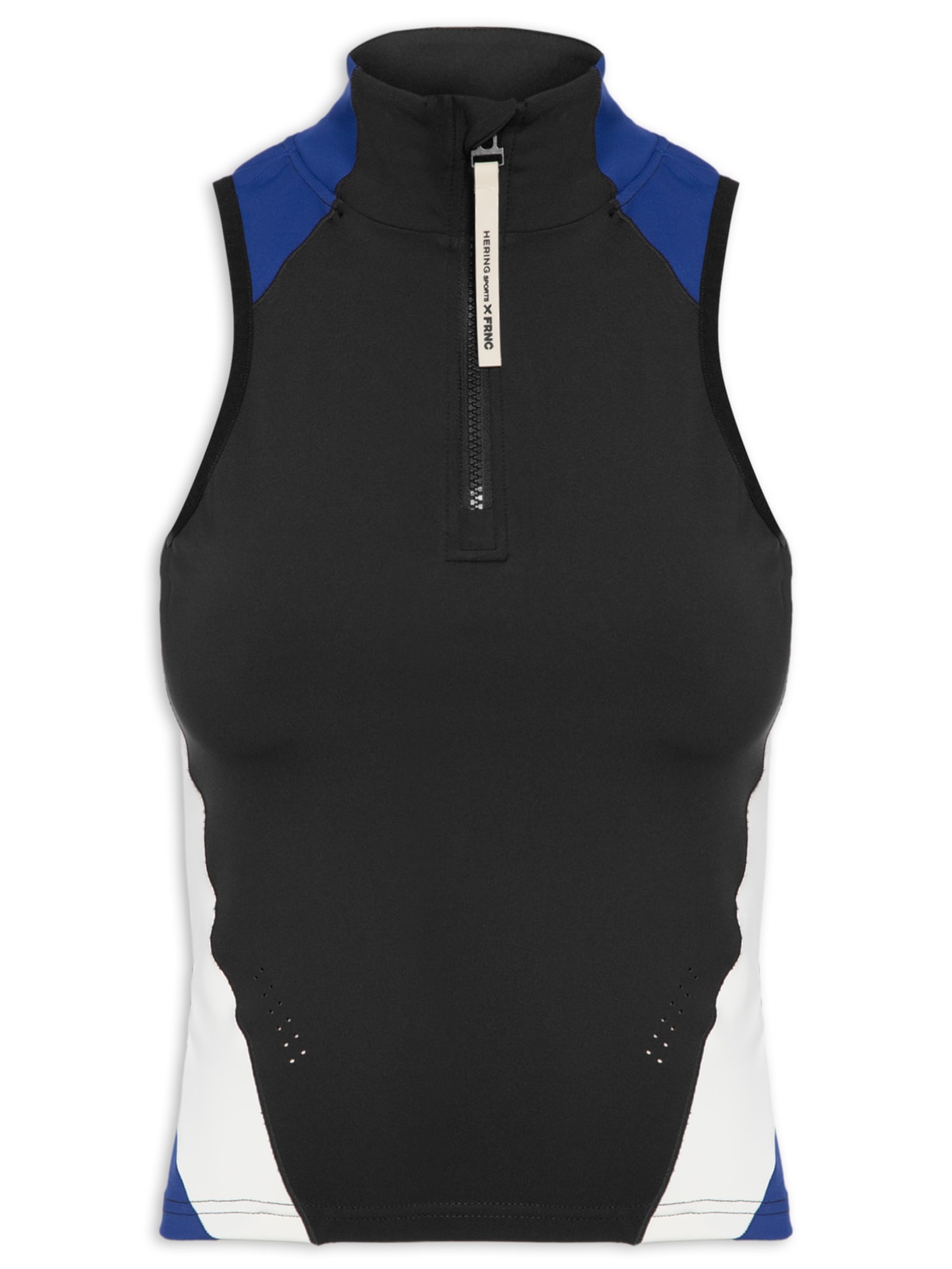 Regata Feminina Gola Alta - Preto