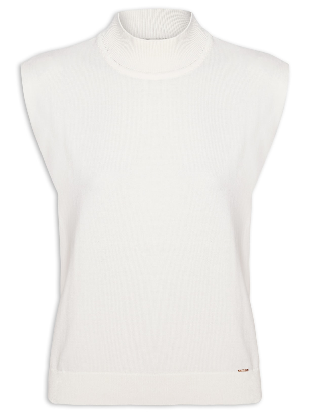 Regata Feminina Gola Chaminé - Branco